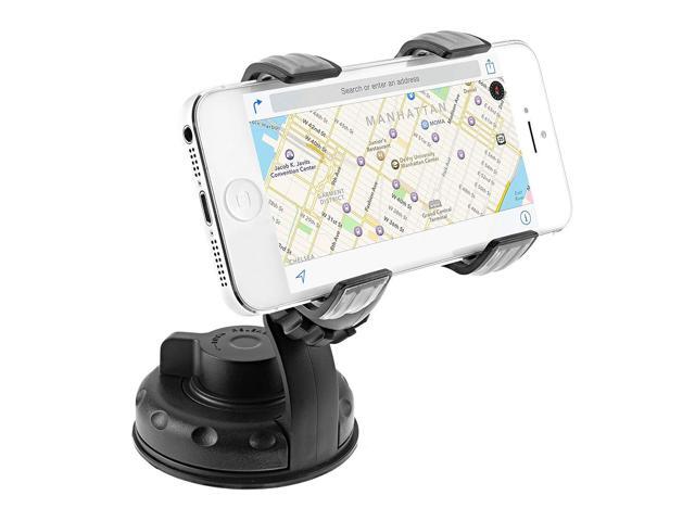 HTC One and Other Smartphones Up To 4in Wide Car DualGrip DualGrip Car Mount Liger/® DualGrip Windshield or Dashboard Universal Car Mount Holder for iPhone 6//5s//5c//4s Universal Car Mount Galaxy S5//S4//S3//S2