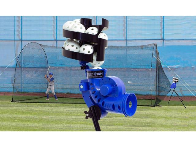 Trend Sports Sandlot 4 In 1 Batting Cage Pitching Machine Ball