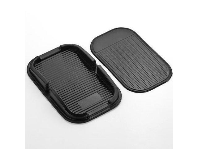 1pc Black Rubber Proof Anti Skid Sticky Pad Dash Non Slip Washable