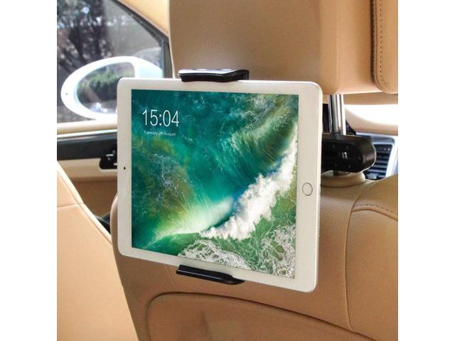 Tablet Mount For Car Headrest Kcondicee Universal Seat Holder 360 Adjustable Rotation Compatible With Ipads Samsung Tabs Kindle And