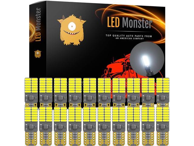 Led Monster 20 Pack White Led Light Bulbs Rv Trailer 24