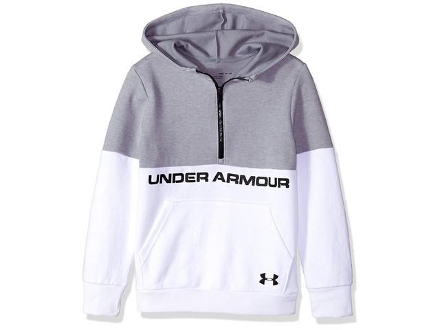 boys under armour zip hoodie