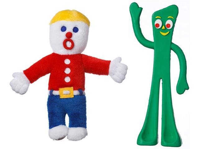 Multipet Mr. Bill and Gumby Licensed Retro Dog Toy Combo Pack - Newegg.com.