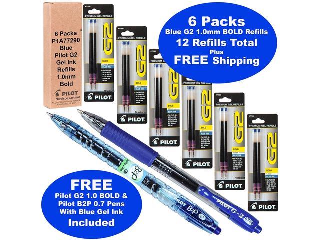 Q7 Rollerball Gel Ink Pen Refills 0.38 Pilot Dr Grip Gel//Ltd ExecuGel G6 3pk
