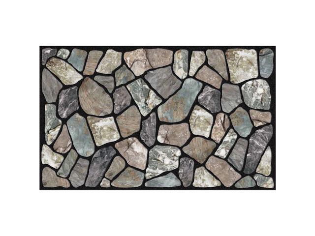 Door Mats Floor Mats Masterpiece Flagstone Grey Stone Door Mat