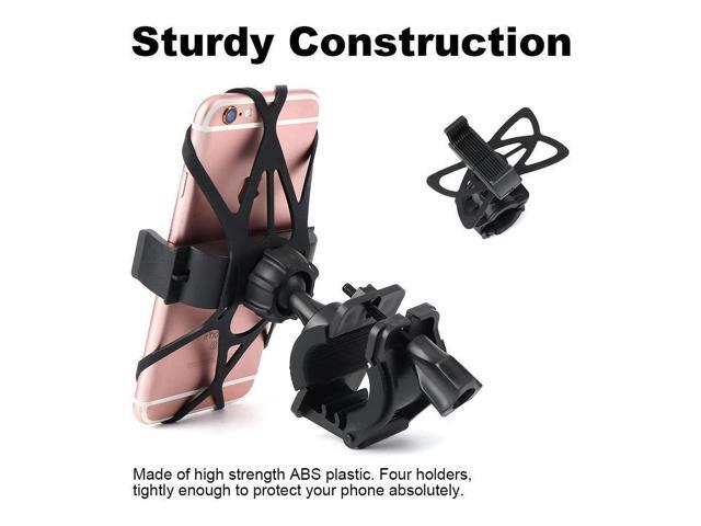 kemimoto Motorcycle Phone Mount Bike Holder Bicycle Handlebar Mount Compatible with iPhone x// 8//7// 7s// 6// 6s Plus Samsung Galaxy s9// s7// s6// s5// Note 8 Android Devices Adjustable Universal