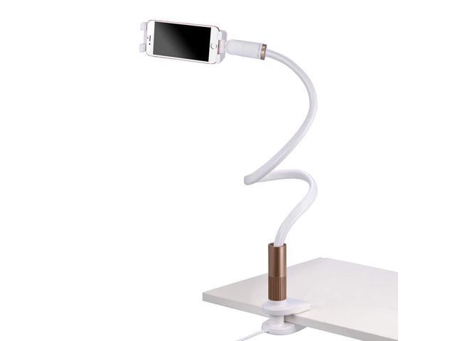 Avantree Cell Phone Holder Clip On Lamp For Bed Gooseneck Desk Led Light Universal Lazy Bracket Flexible Long Arm 4 6 3 Phones Mobile