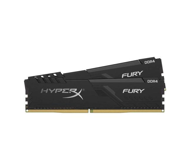 HyperX Fury Black 16GB 2666MHz DDR4 CL16 DIMM Kit of 2 1Rx8 HX426C16FB2K2/16