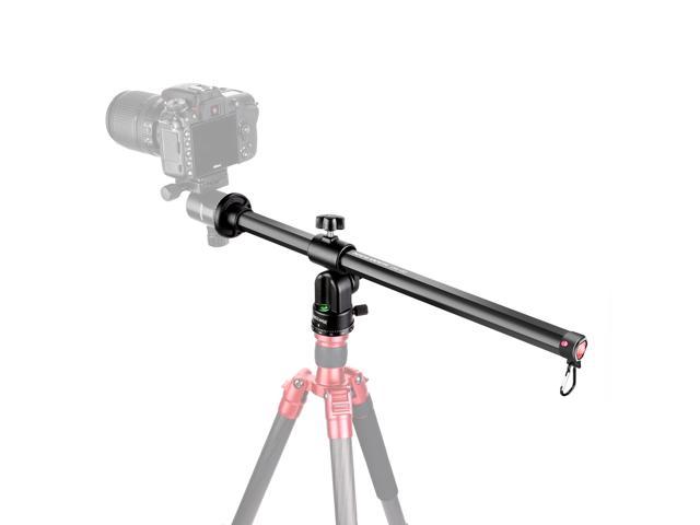 Only Boom Arm Included Neewer 40 inches/100cm Horizontal Tripod Arm Camera Tripod Boom Arm Extension Arm with 3/8-inch Screw for Studio Outdoor Macro Overhead Photography 5kg Load Capacity 