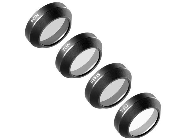 for DJI Mavic Pro Drone Quadcopter Neewer 3 Pieces Graduated Color Filter Set Made of Aluminum Alloy and Resin Grey, Orange, Blue