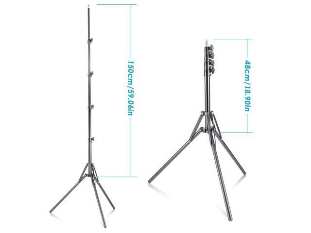 Neewer 59 150cm Aluminum Alloy Photography Light Stand For