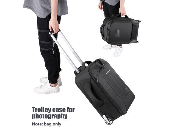 neewer convertible rolling camera backpack