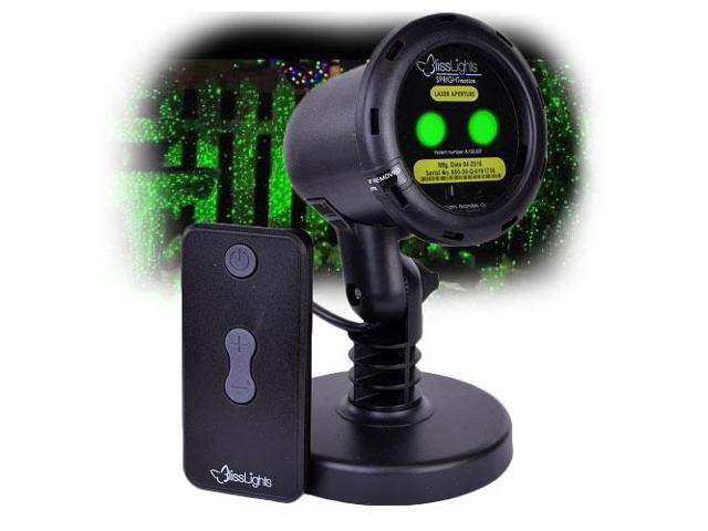 BlissLights Outdoor/Indoor Spright Firefly Motion Green Laser Light - Transform your Yard into an Oasis of Lights! - Newegg com