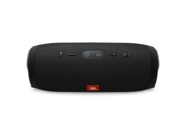 JBL Charge 3 Waterproof Portable Bluetooth Speaker (Black)