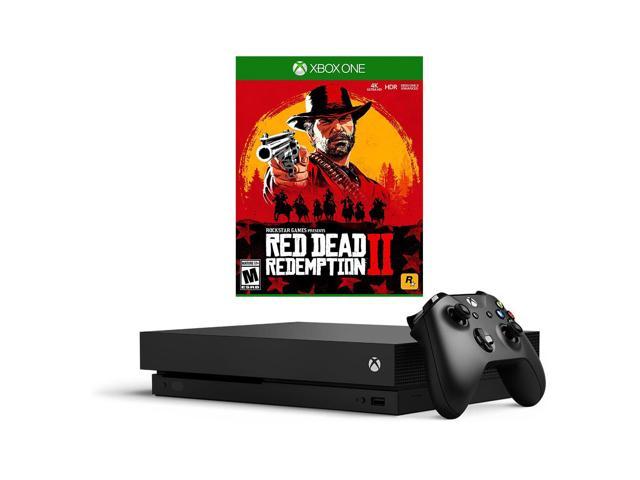 xbox one x red dead redemption 2 bundle