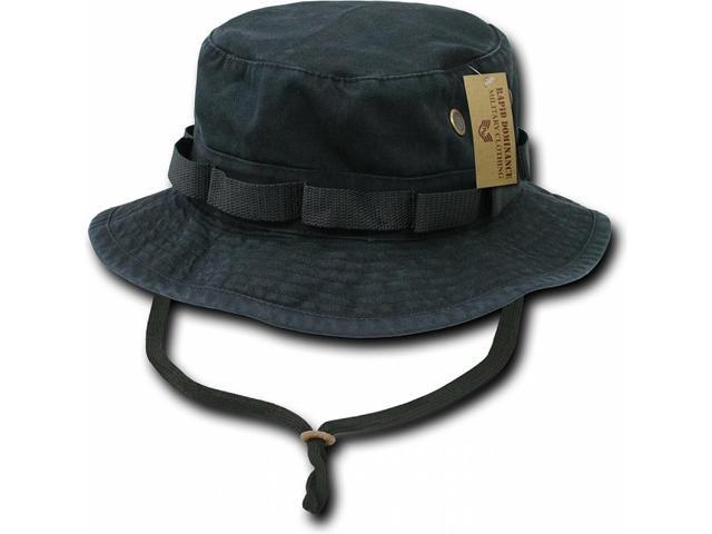 black camo boonie hat