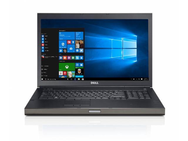 Refurbished Dell Precision M6800 Mobile Workstation Laptop 16gb Ram 128gb Solid State Hard Drive Windows 10 Home Newegg Com