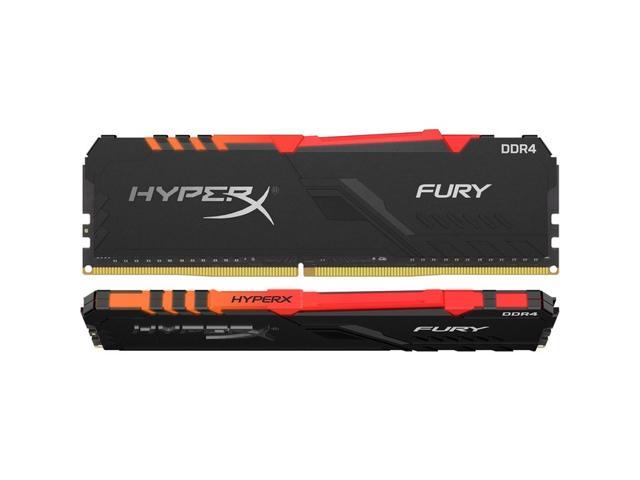 Verenigde Staten van Amerika Fondsen Buiten adem HyperX FURY RGB - DDR4 - kit - 16 GB: 2 x 8 GB - DIMM 288-pin - 3200 MHz /  PC4-25600 - CL16 - 1.35 V - unbuffered - non- - Newegg.com