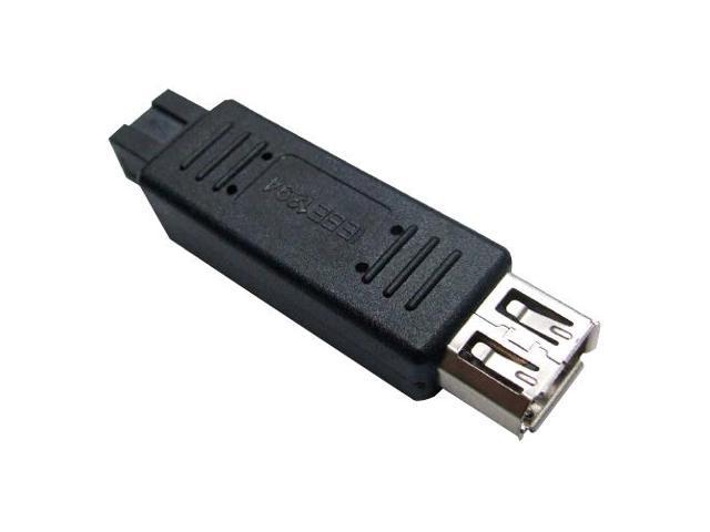 QVS FireWire800-Bilingual/i.Link for Audio/Video 9Pin to 6Pin
