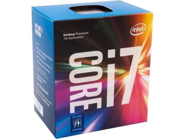 Intel Core i7 7th Gen - Core i7-7700 Kaby Lake Quad-Core 3.6 GHz LGA 1151  65W BX80677I77700 Desktop Processor