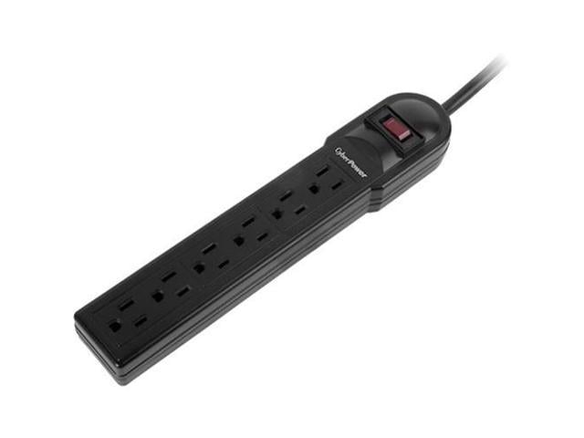 CyberPower CSB6012 12 Feet 6 Outlets 1200 Joules Surge Protector