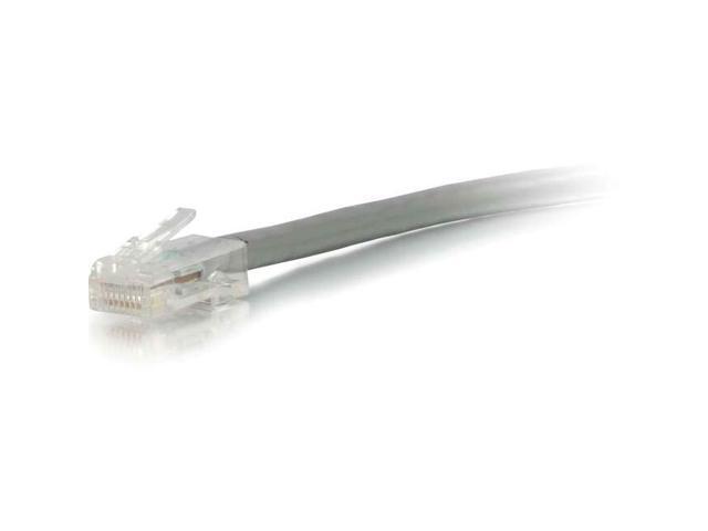 Plenum CMP-Rated Black 35ft Cat5e Non-Booted UTP Unshielded Network Patch Cable