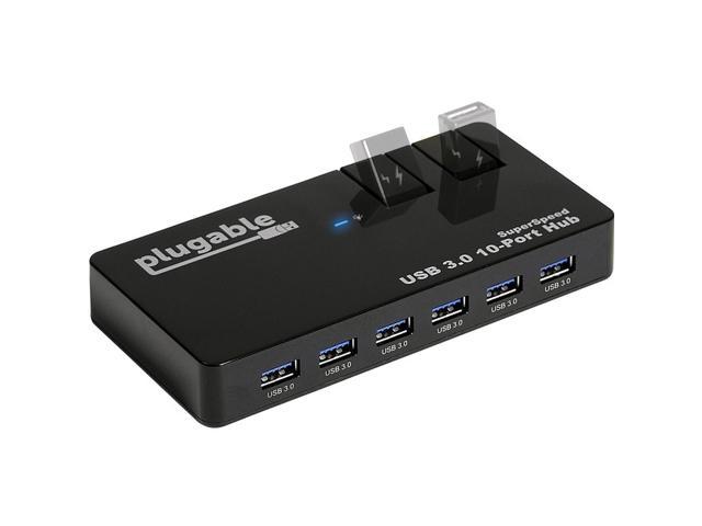 Plugable 2 Flip-Up Ports With Bc 1.2 Charging Support For Android Apple Ios And Windows Mobile Devices