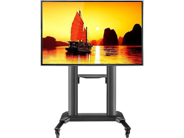 Onkron Universal Mobile Tv Cart Stand For 40 To 75 Inch Flat Onkron Universal Mobile Tv Cart Stand For 40 To 75 Inch Flat Panel Tvs