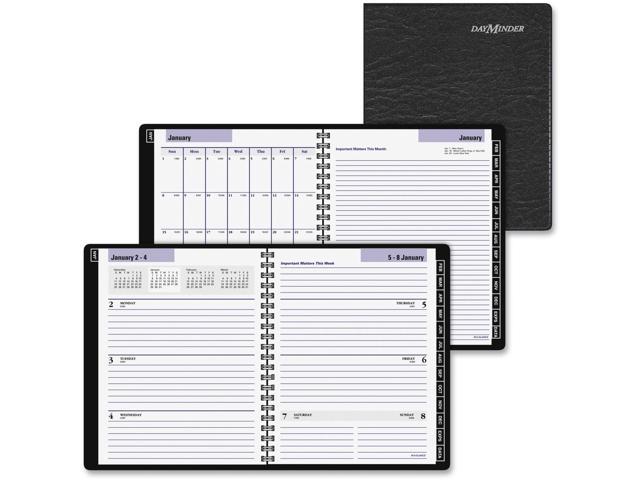 At-A-Glance Executive Weekly/Monthly Planner 8 3/4 x 6 7/8 Black 2020 ...