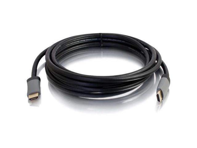 C2G 50632 Select 4K UHD High Speed HDMI Cable (60Hz) with Ethernet M/M, in-Wall CL2-Rated, Black (20 Feet, 6.09 Meters)