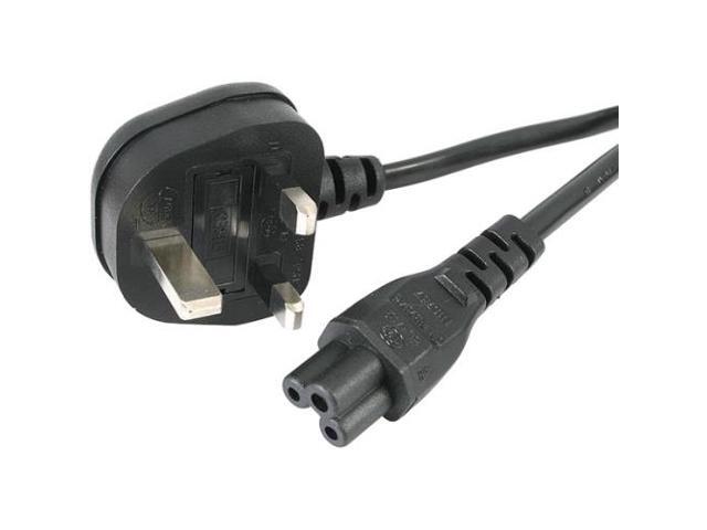 1m Laptop Power Cord 3 Pin Wall Power Cord C5 Cloverleaf Cable
