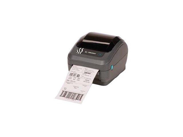 thumbnail image 2 of Refurbished Zebra GK420D Direct Thermal Label Printer – USB/Serial/Parallel – 203 DPI 2 of 3