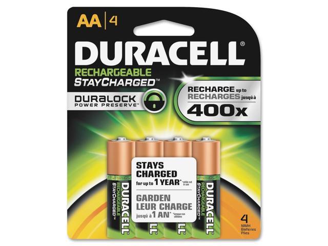 Photo 1 of Duracell AA NiMH Battery, 4/Pack (DX1500B4N001)