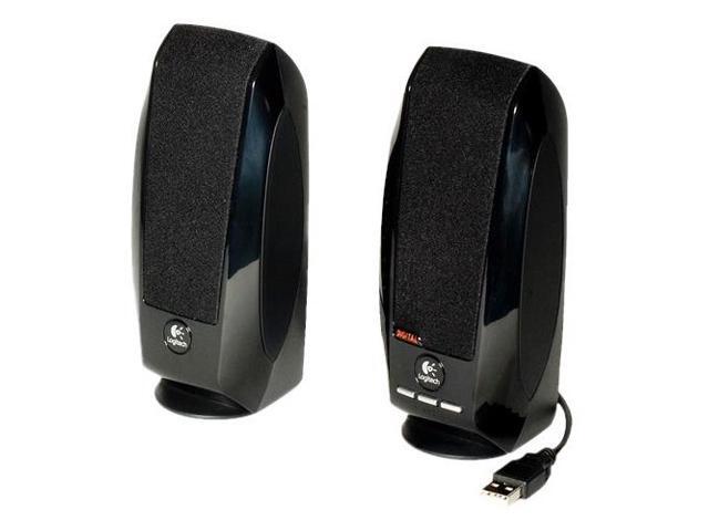 Logitech S150 2.0 Speaker System - 1.2 W RMS - Black