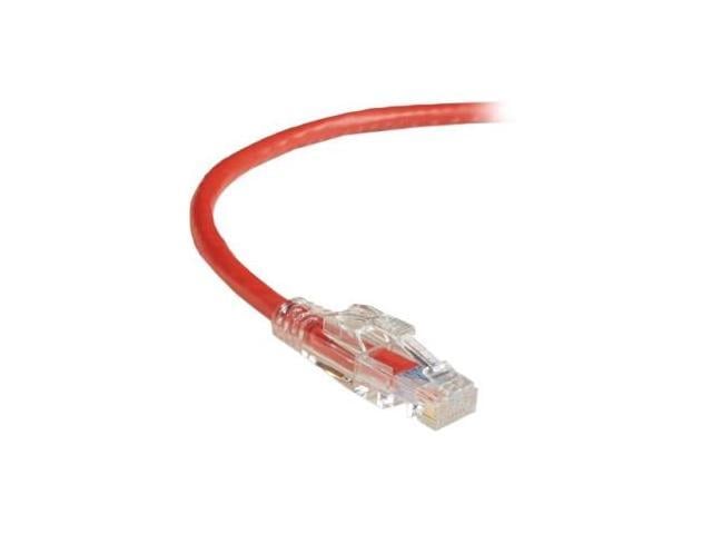 GigaBase 3 CAT5e 350-MHz Lockable Patch Cable (UTP), Red, 4-ft. (1.2-m ...