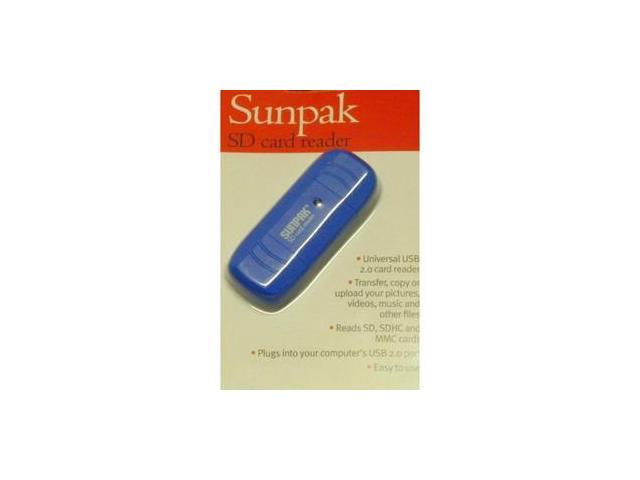 sunpak card reader software