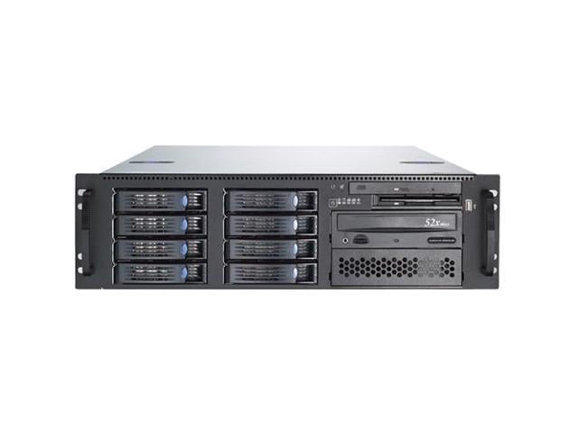 Chenbro Case RM31408T-510 3U DP with 8 x H/S HDDs, SATA II/SAS B/P ...