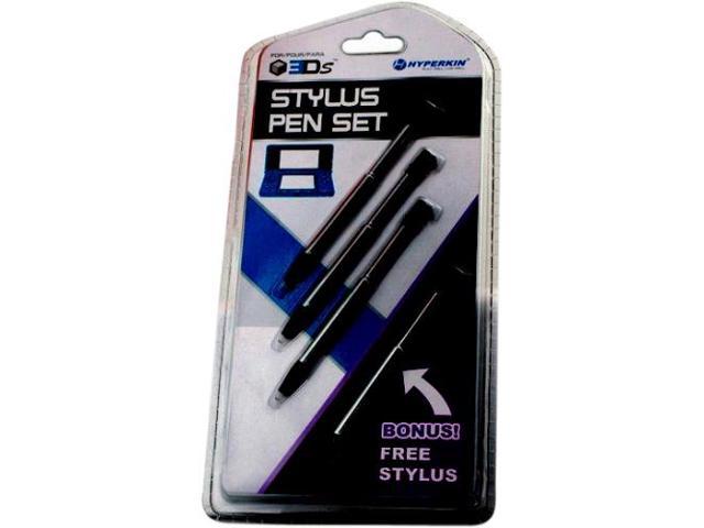 HYPERKIN 3DS Retractable Metallic Stylus Pen Set