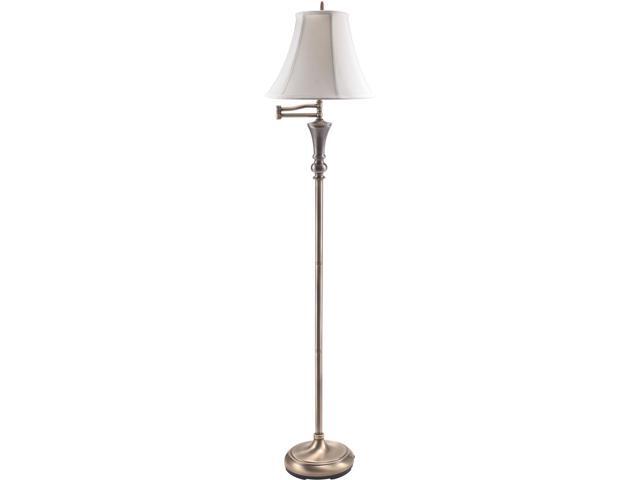 Ledu Antique Brass Swing Arm Floor Lamp 1 Ea Newegg Com Ledu Antique Brass Swing Arm Floor Lamp 1 Ea