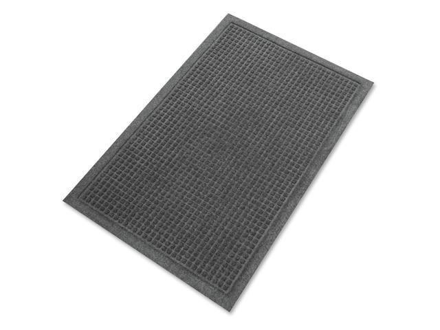 Photo 1 of Genuine Joe Indoor Floor Mats 4'x6' Charcoal Gray 58937