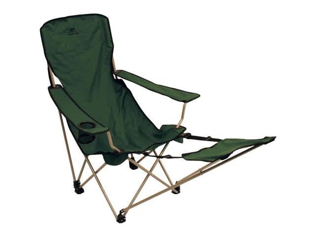 Alps Mountaineering Escape Chair With Footrest Forest Green Newegg Com