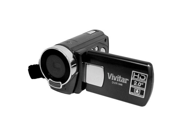 Vivitar DVR548HD-BLACK Vivitar 5 1 megapixel hd digital camcorder with 4x digital zoom and 2" lcd-black