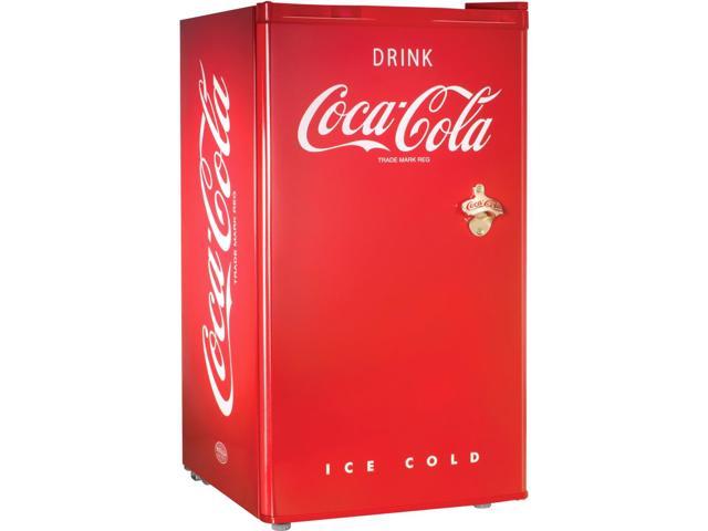 NOSTALGIA ELECTRICS Coca-Cola Series RRF300SDBCOKE 3.0 Cubic Foot ...