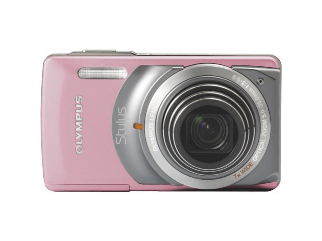 OLYMPUS Stylus 7010 Pink 12.0 MP 28mm Wide Angle Digital Camera ...