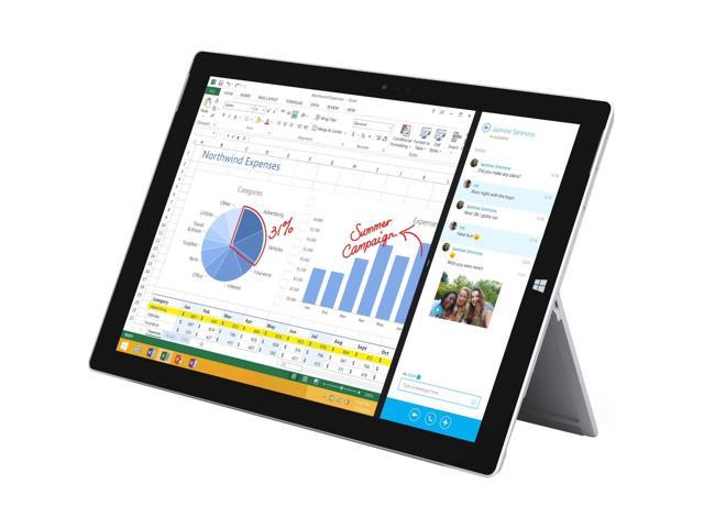 Used - Very Good: Microsoft Surface Pro 3 2-in-1 Tablet Intel Core