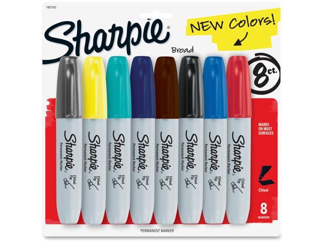 Sharpie Permanent Markers Stick Marker Chisel Tip Broad Choose Color 
