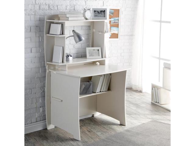 Legare White Writing Desk With Hutch Newegg Com