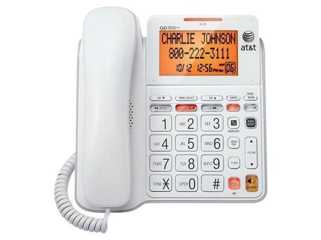 Photo 1 of AT&T CL4940 Standard Phone - White