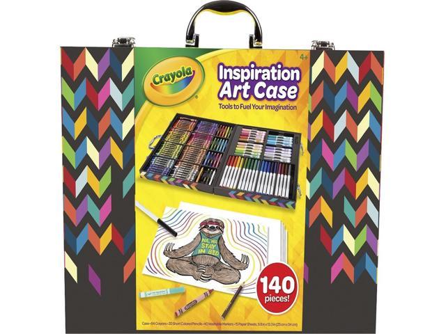 Crayola Inspiration Art Case 140 Piece Art Set Ages 4 Newegg Com