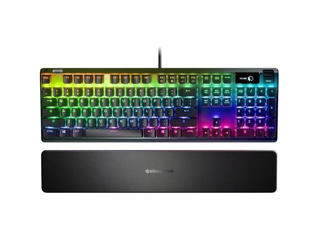 SteelSeries Apex 7 104-Key QX2 Blue Switch RGB Mechanical Gaming Keyboard 64774